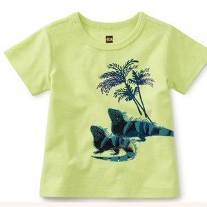 NEW Tea Collection Boys Iguana T-Shirt Size 18-24mos (NWT)